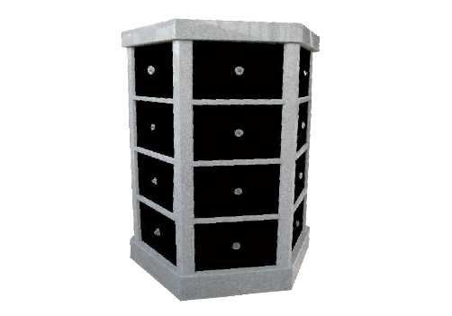 48 Niche Hexagonal